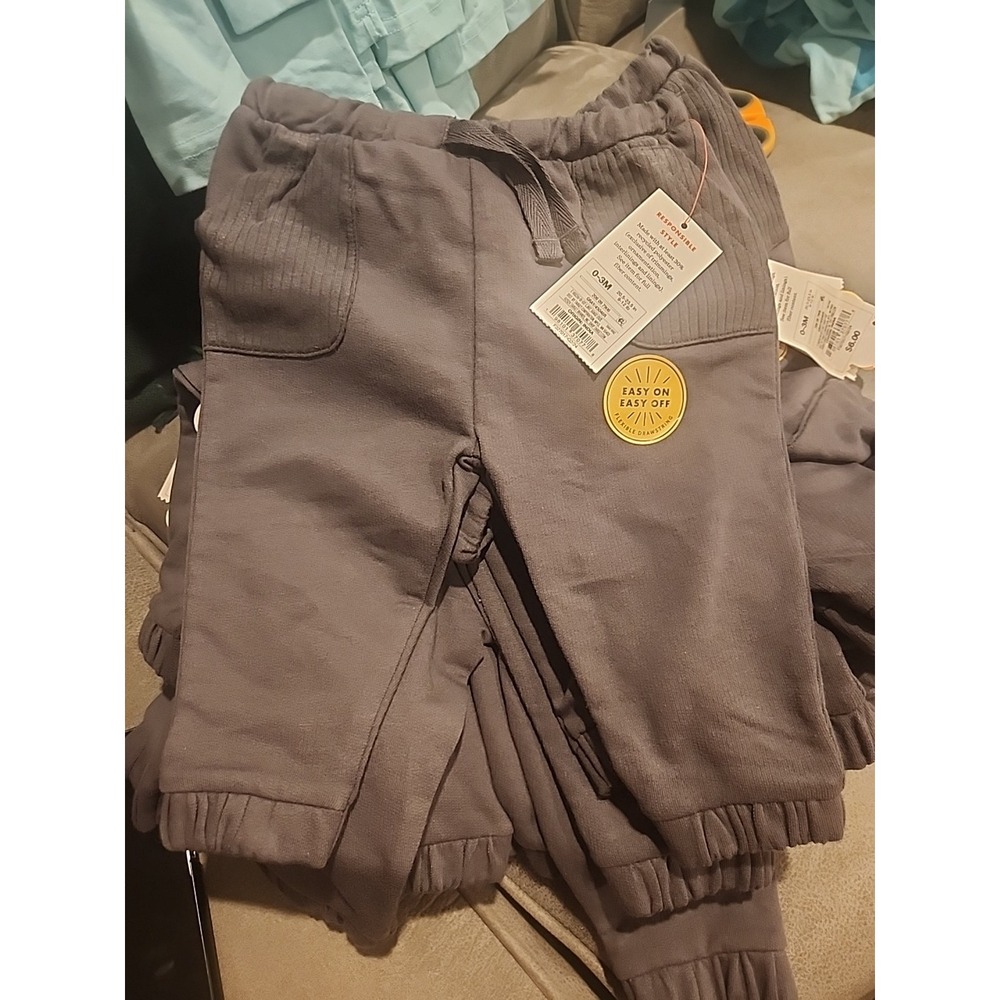 Baby Cat & Jack 0/3 Month Draw String Pants